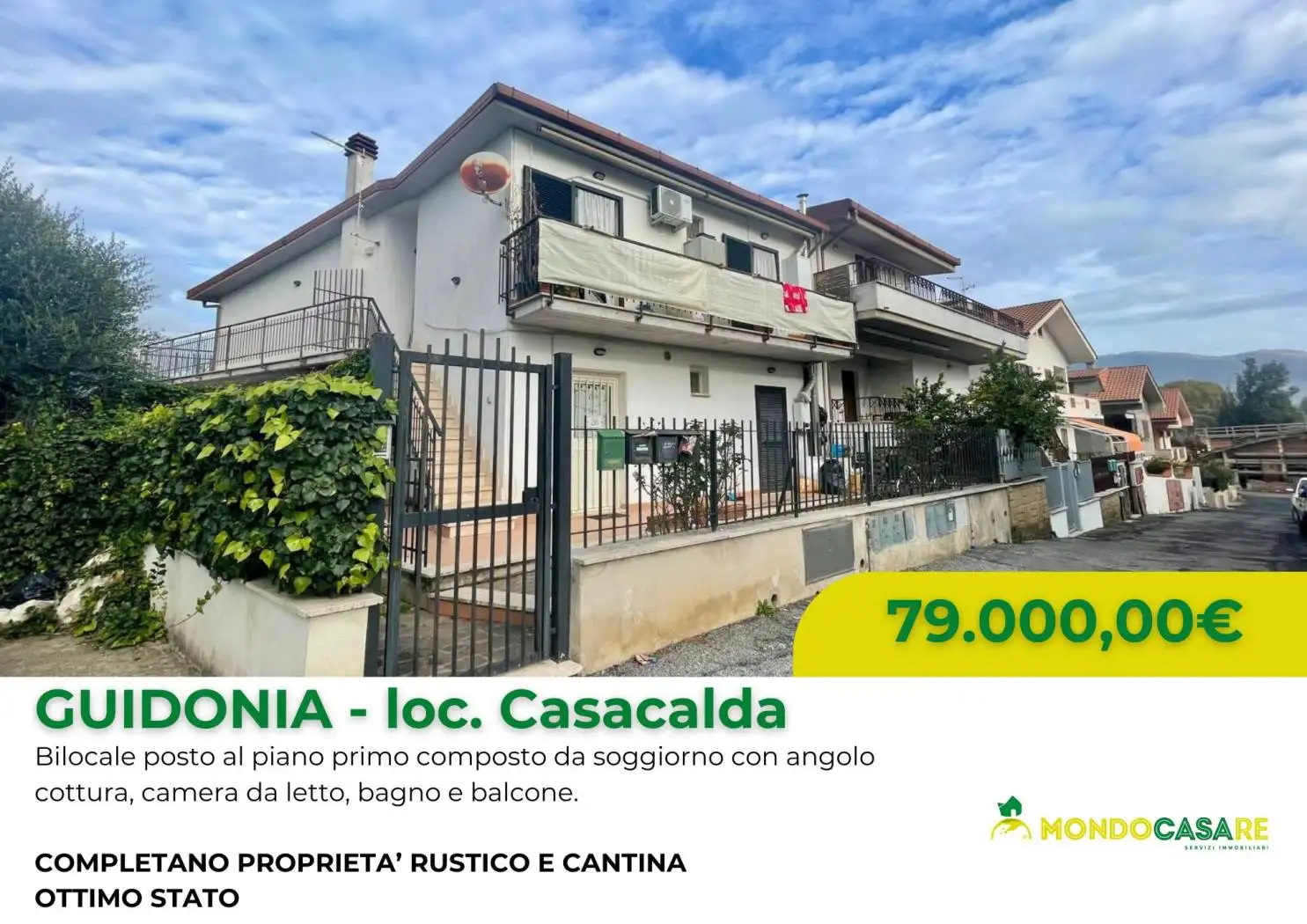 Appartamento in vendita a Guidonia Montecelio