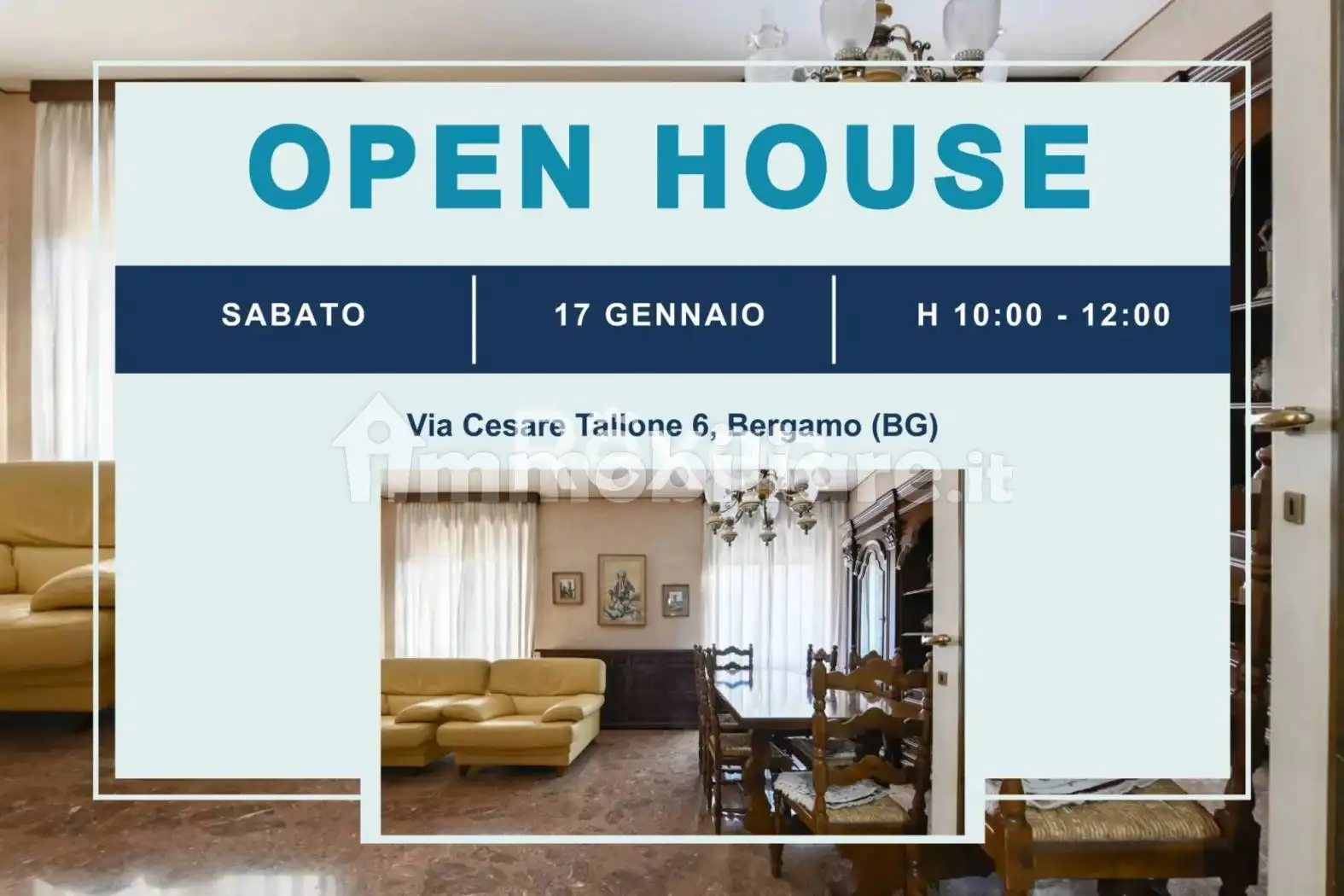 Appartamento in vendita a Bergamo