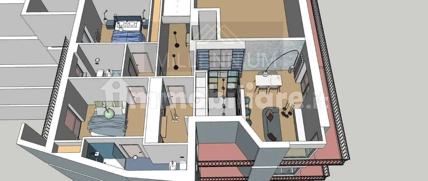 Quadrilocale via martiri liberta', Centro, Arona - foto 3