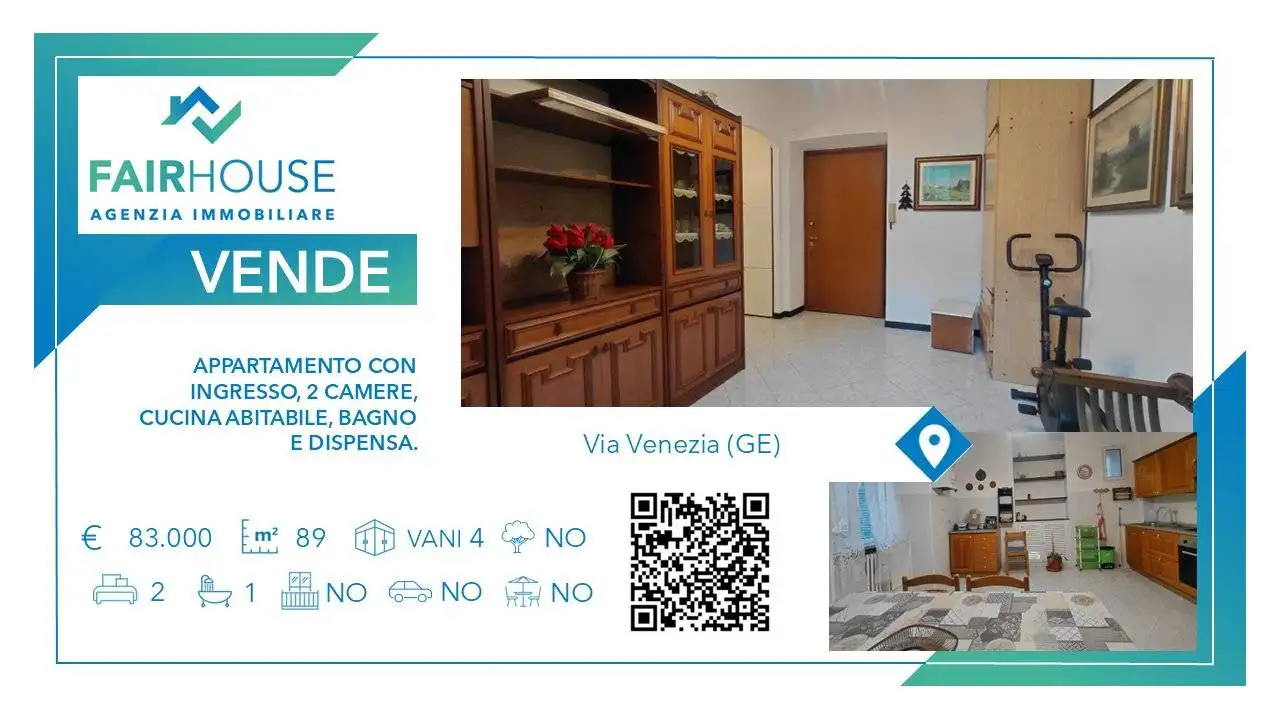 Appartamento in vendita a Genova