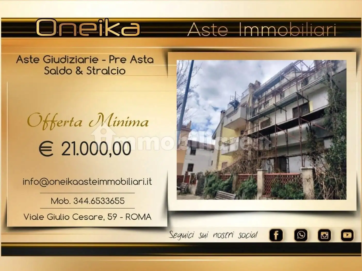 Appartamento in asta a Fisciano