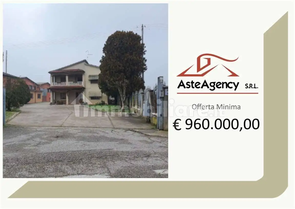 Casa indipendente in asta a San Pietro di Morubio