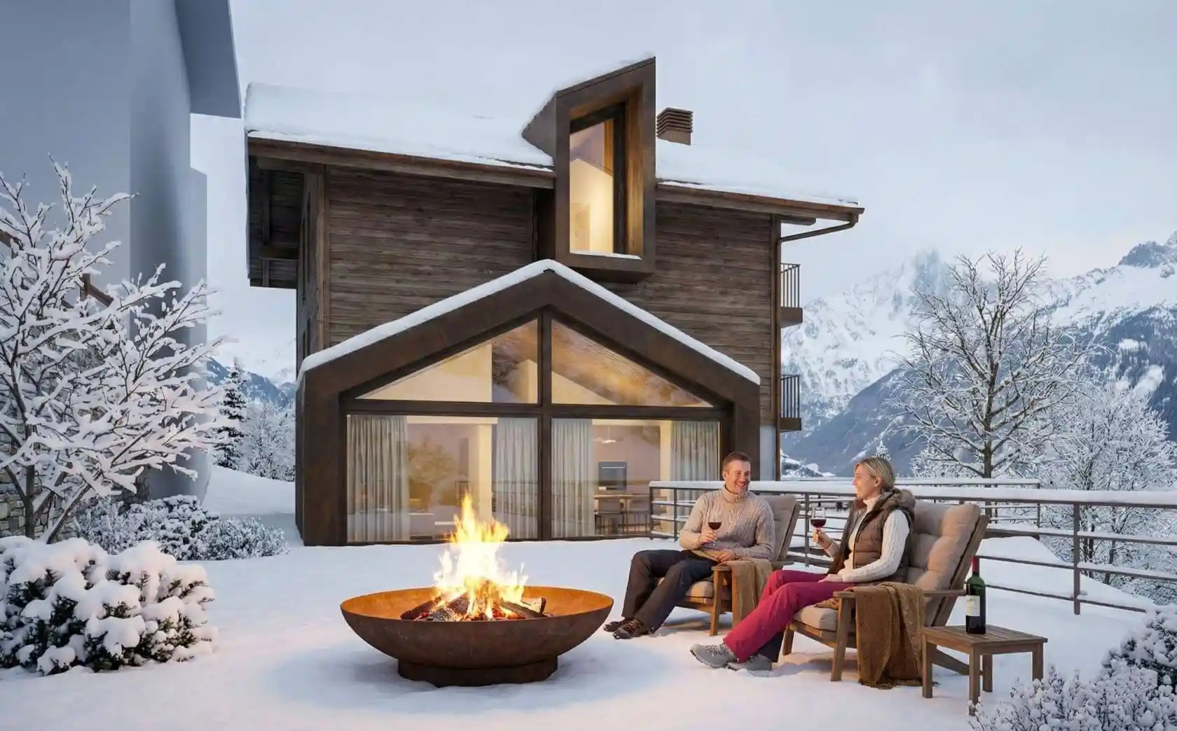 Villa unifamiliare via Col Ferret 4, Centro, Courmayeur - foto 3