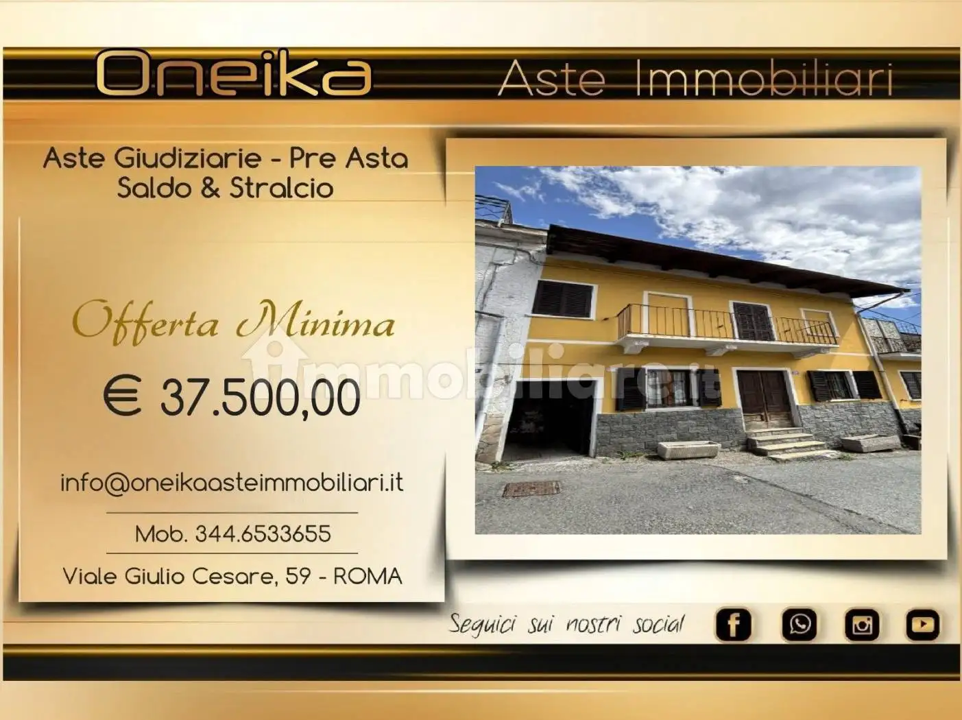 Appartamento in asta a Coazze