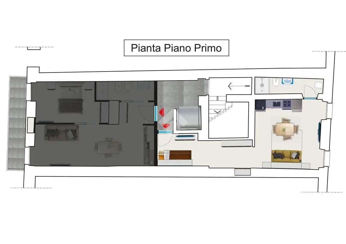 Monolocale Appartamento via Cavour 15, Centro, Loano - foto 2