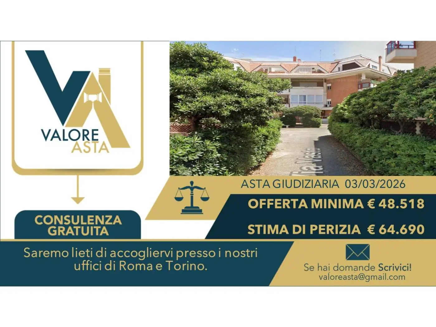 Appartamento in asta a Ardea