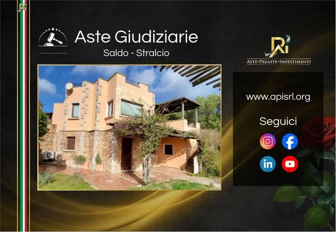 Villa in asta a Olbia