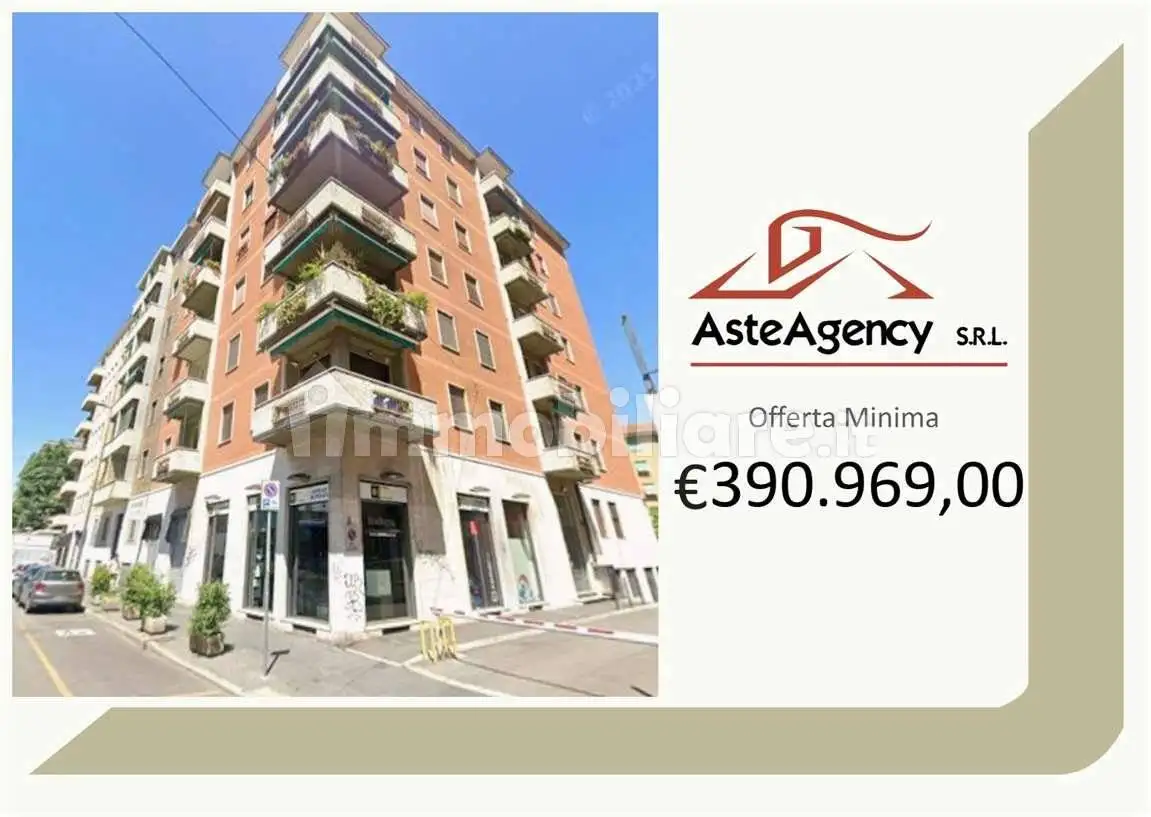 Appartamento in asta a Milano