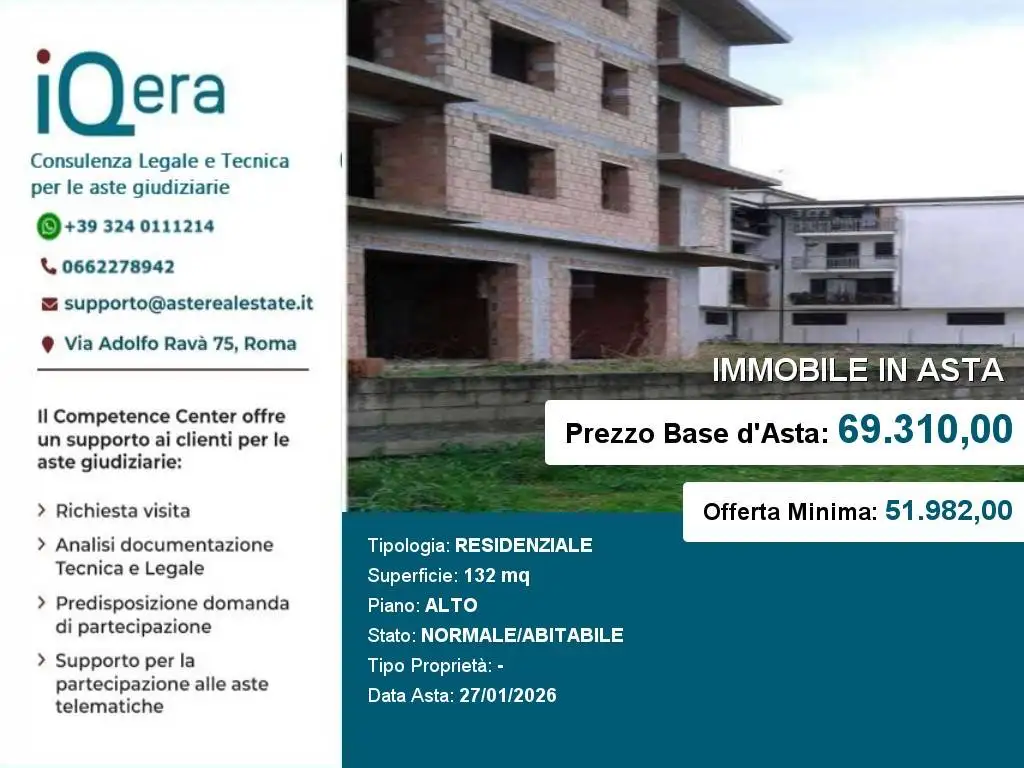 Appartamento in asta a Luzzi