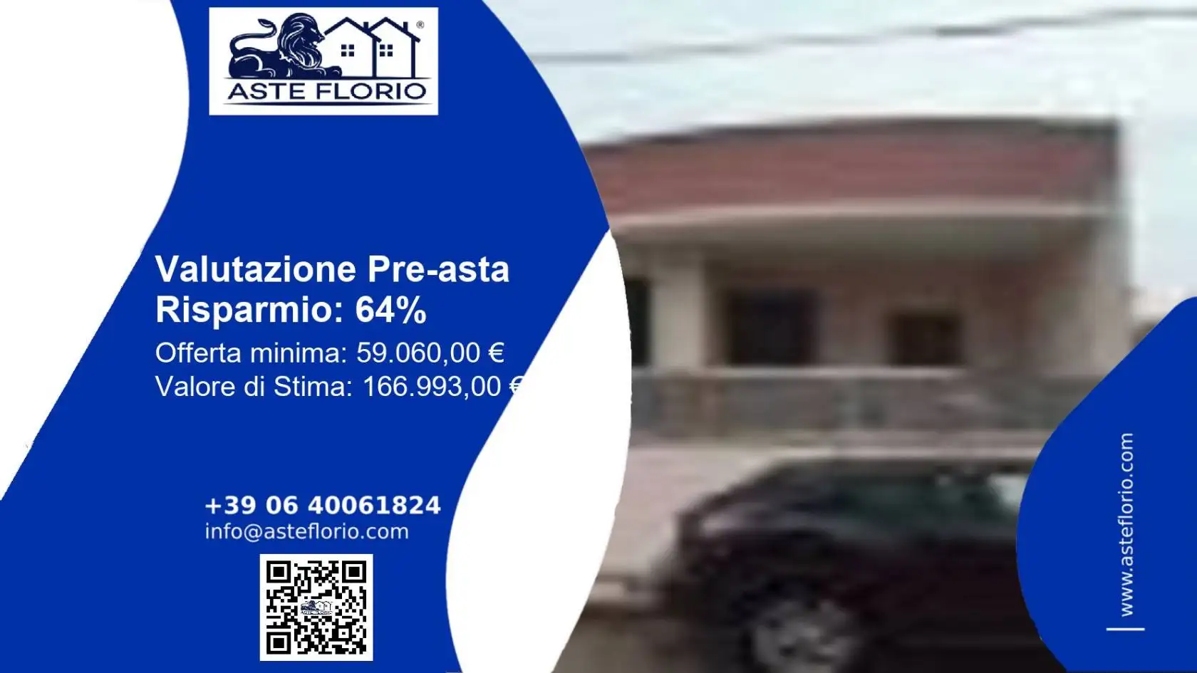 Villetta a schiera in asta a Lecce