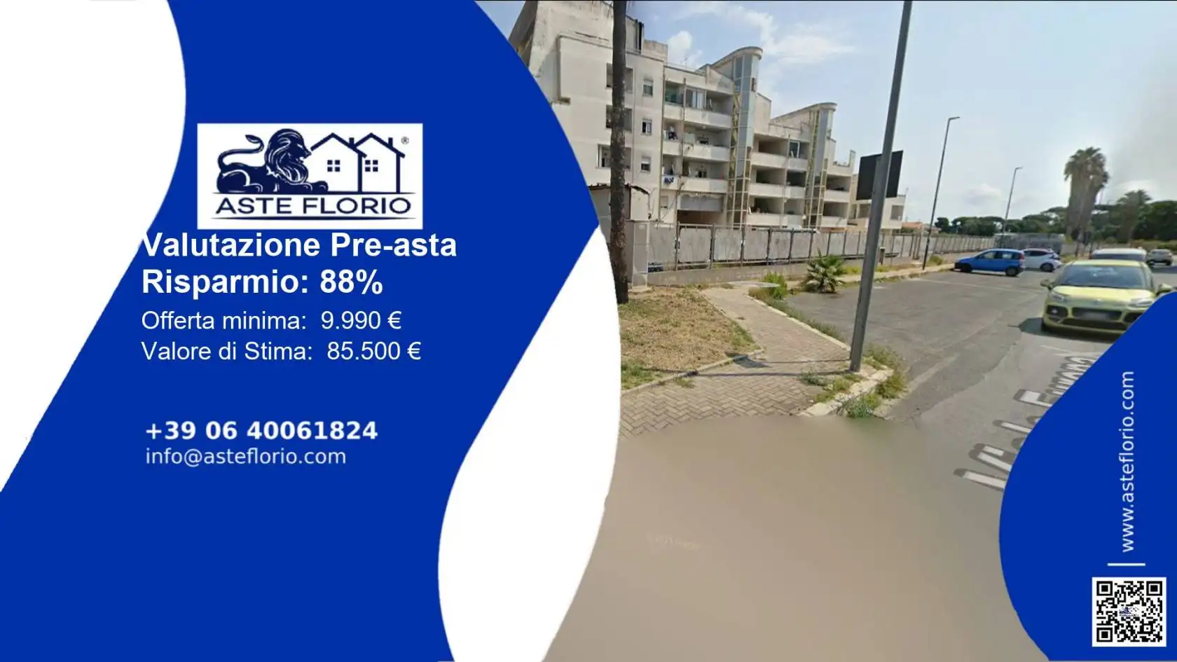 Appartamento in asta a Anzio