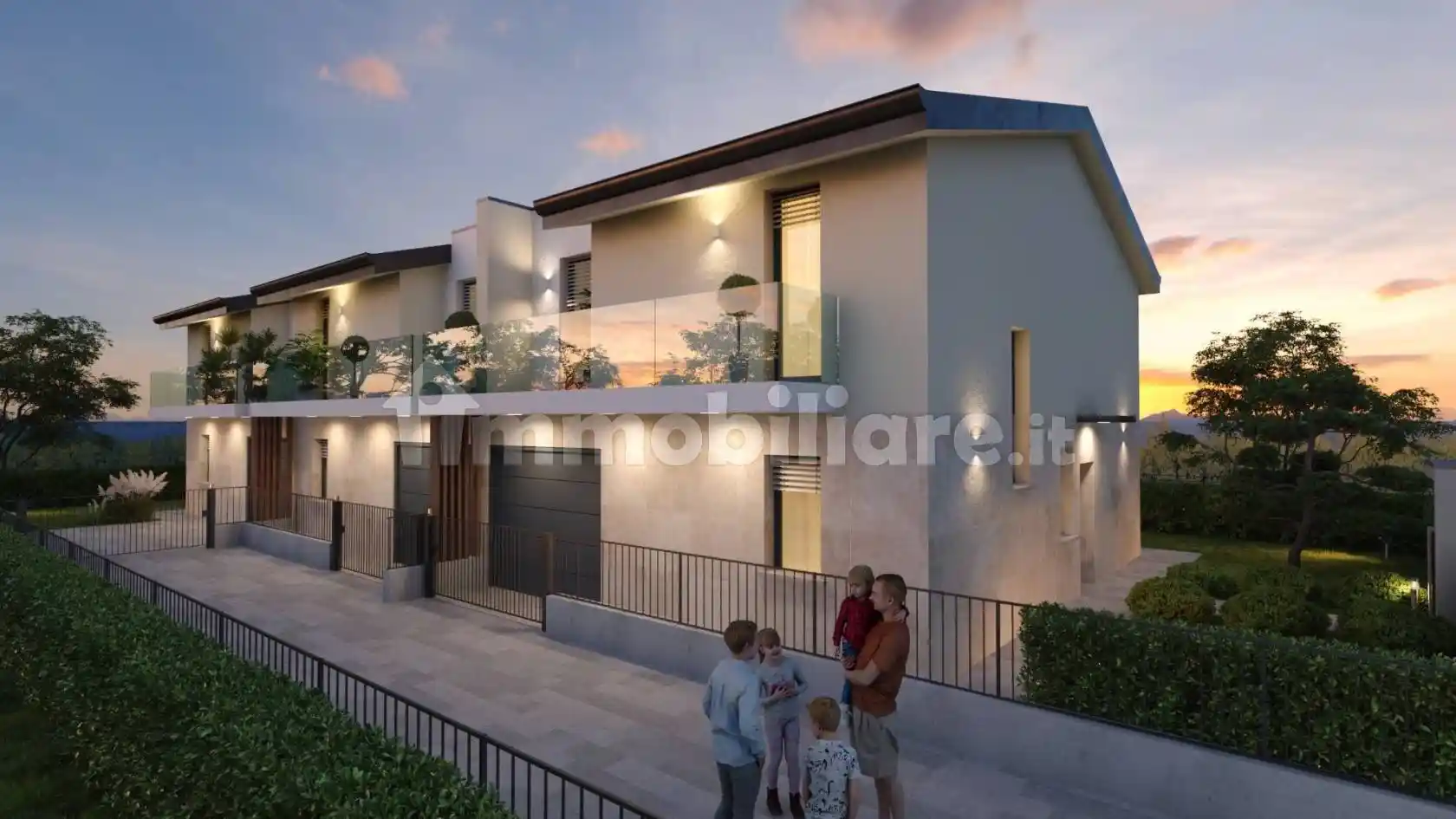 Villa a schiera via Dolomiti, Beregazzo con Figliaro - foto 5