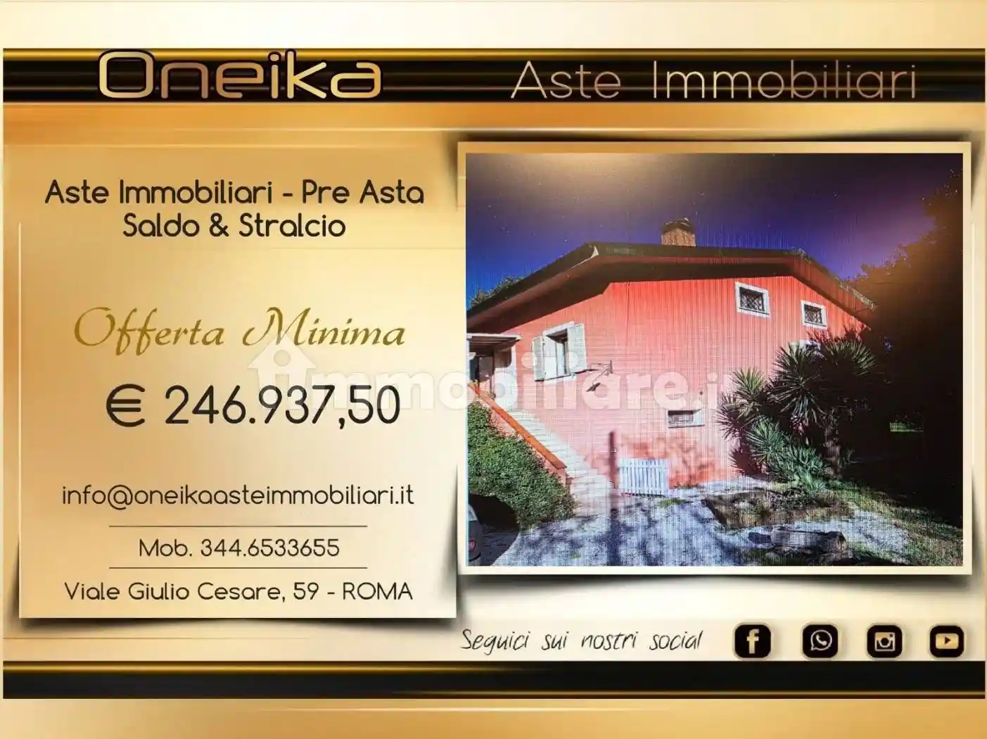 Casa indipendente in asta a San Giuliano Terme