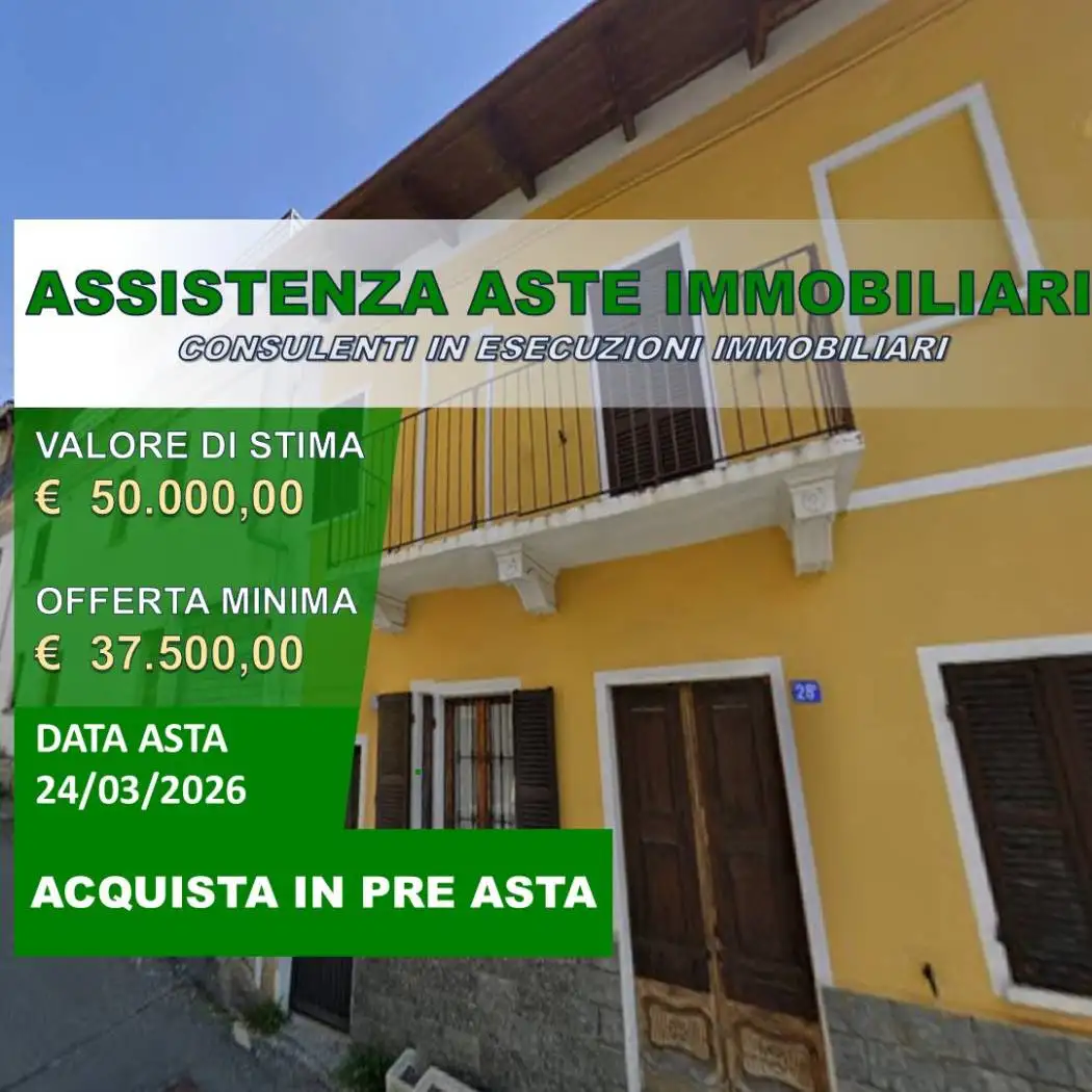 Casa indipendente in asta a Coazze