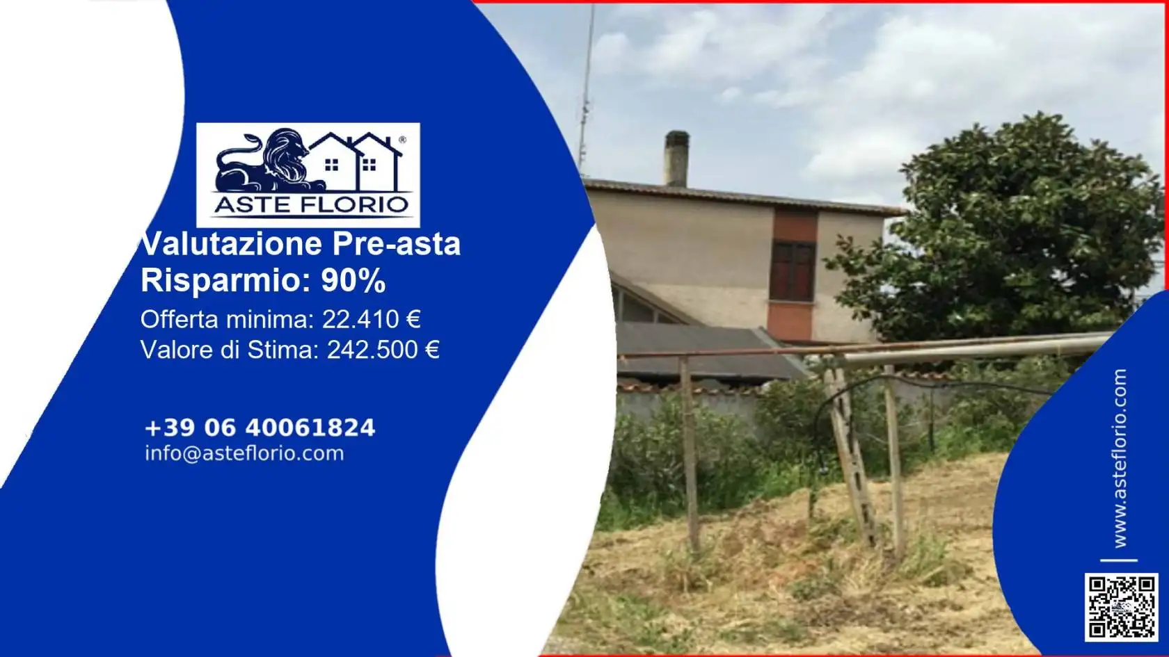 Villetta a schiera in asta a Cisterna di Latina