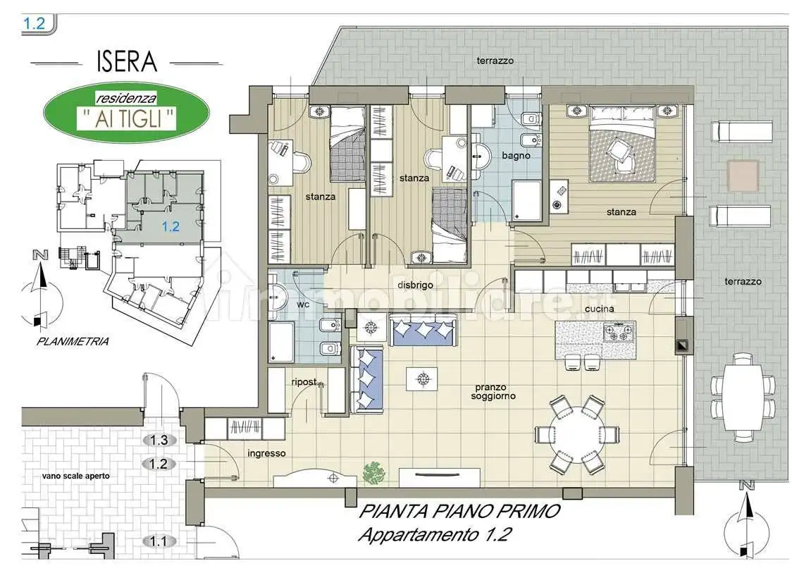 Attico - Mansarda in vendita a Isera