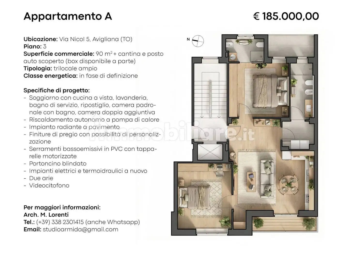 Appartamento in vendita a Avigliana