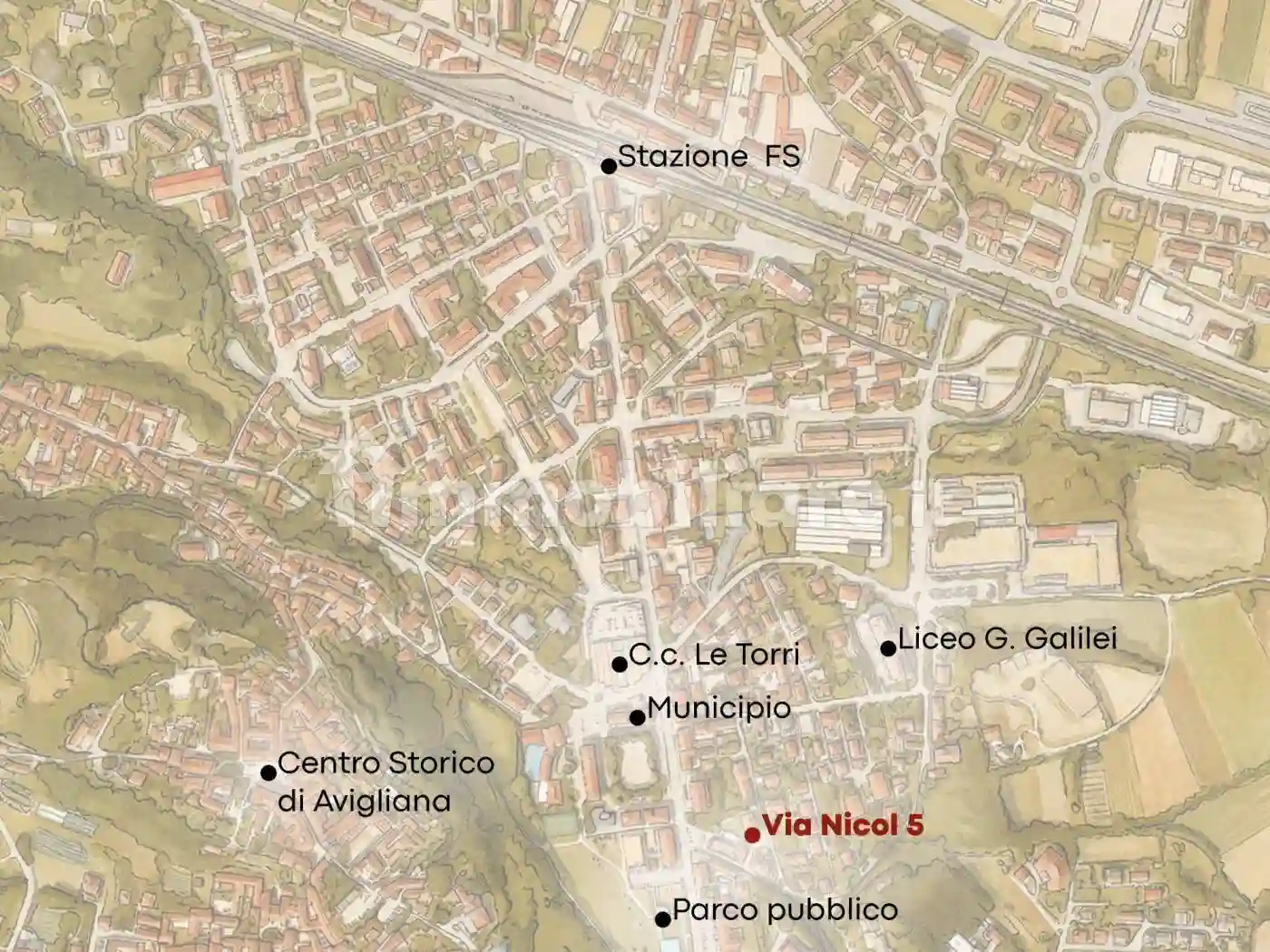 Bilocale via Giovanni Battista Nicol 5/2, Centro, Avigliana - foto 4