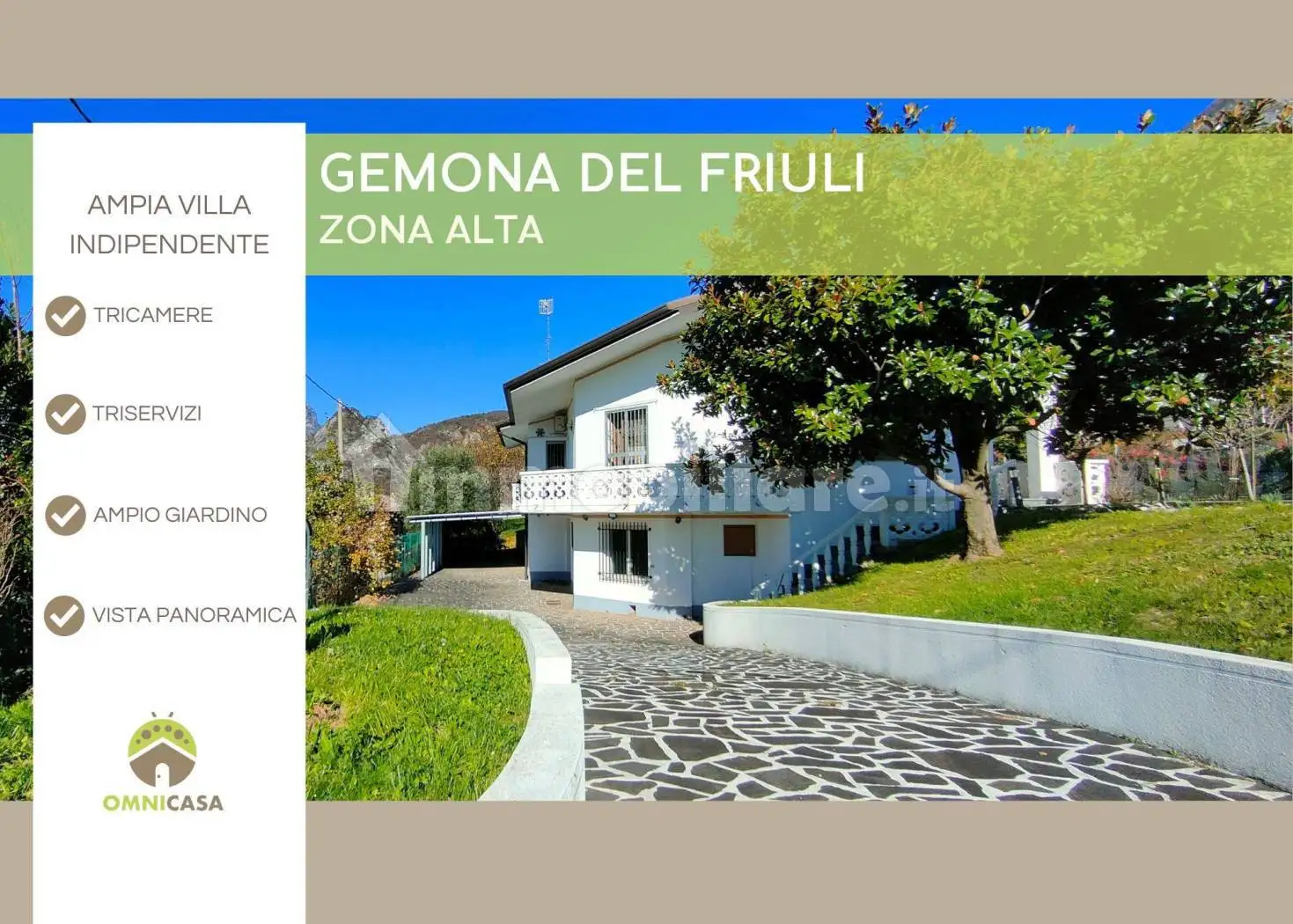 Villa in vendita a Gemona del Friuli