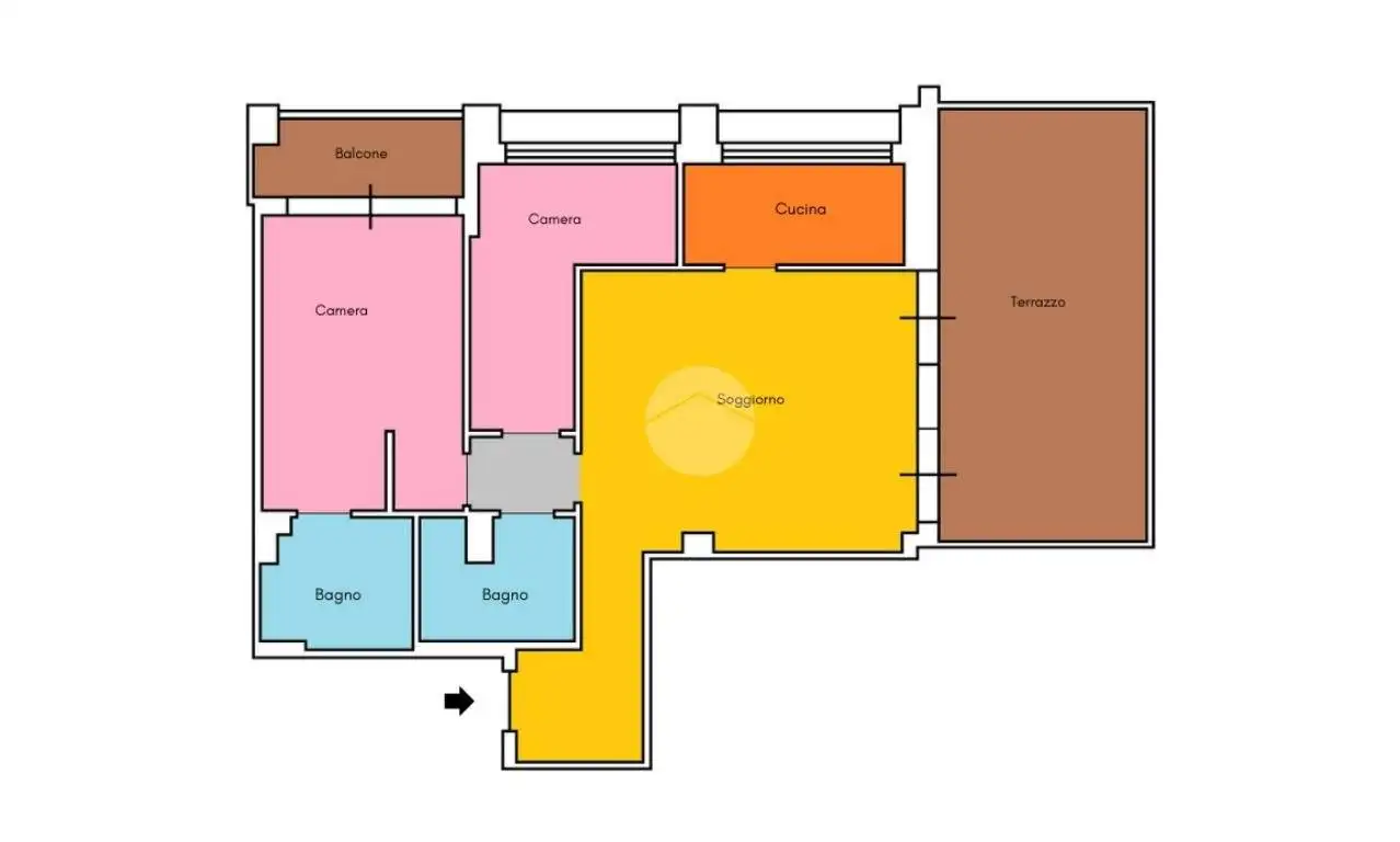 Appartamento in vendita a Roma