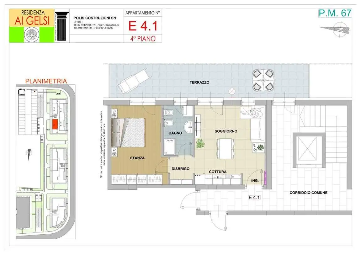 Appartamento in vendita a Trento