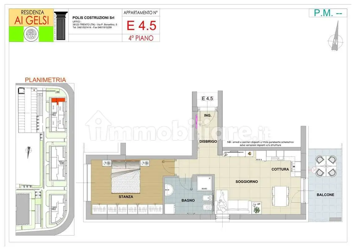 Appartamento in vendita a Trento
