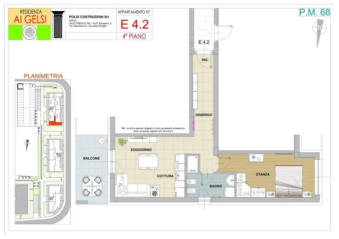 Appartamento in vendita a Trento