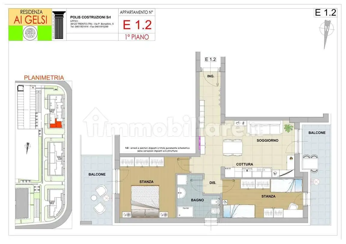 Appartamento in vendita a Trento
