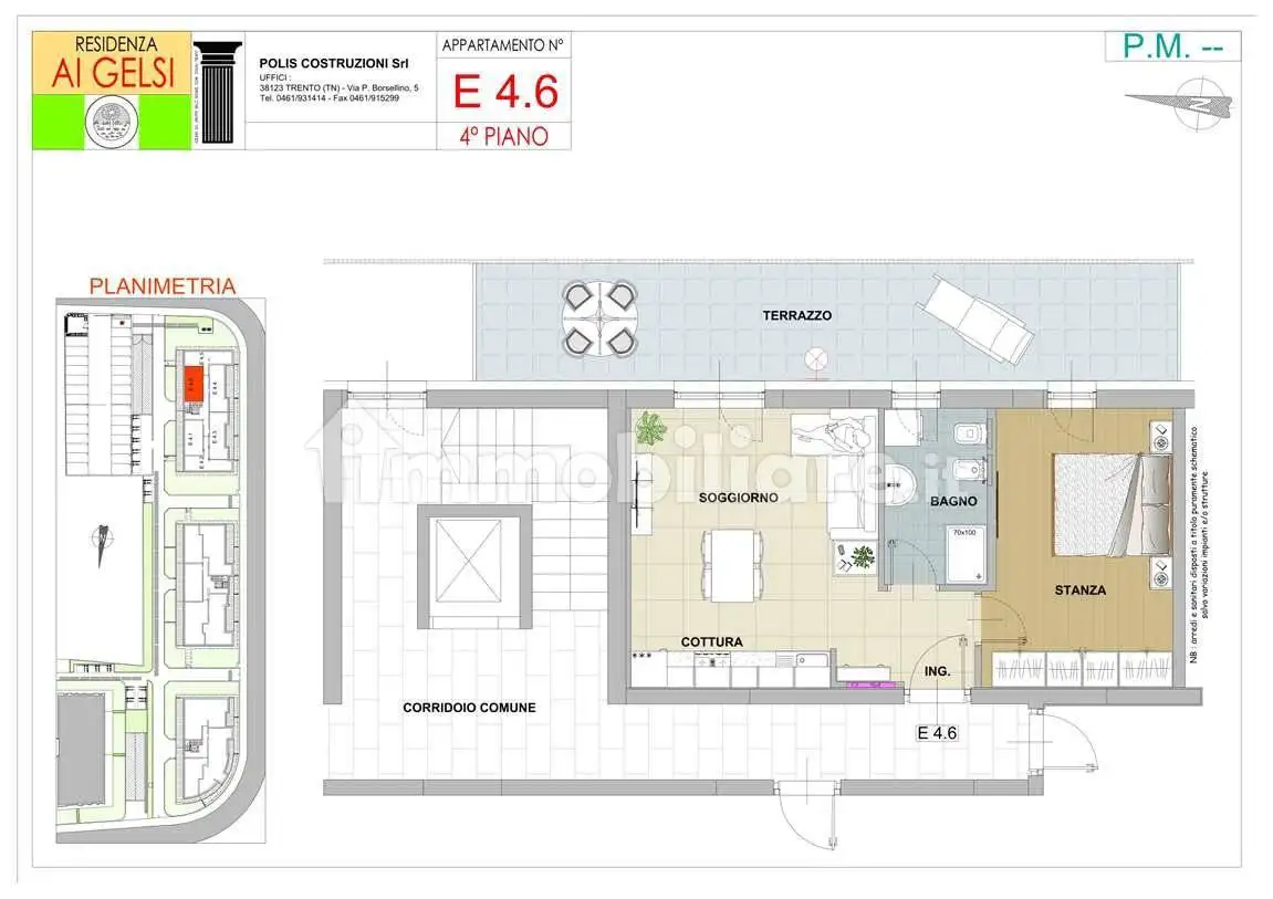Appartamento in vendita a Trento