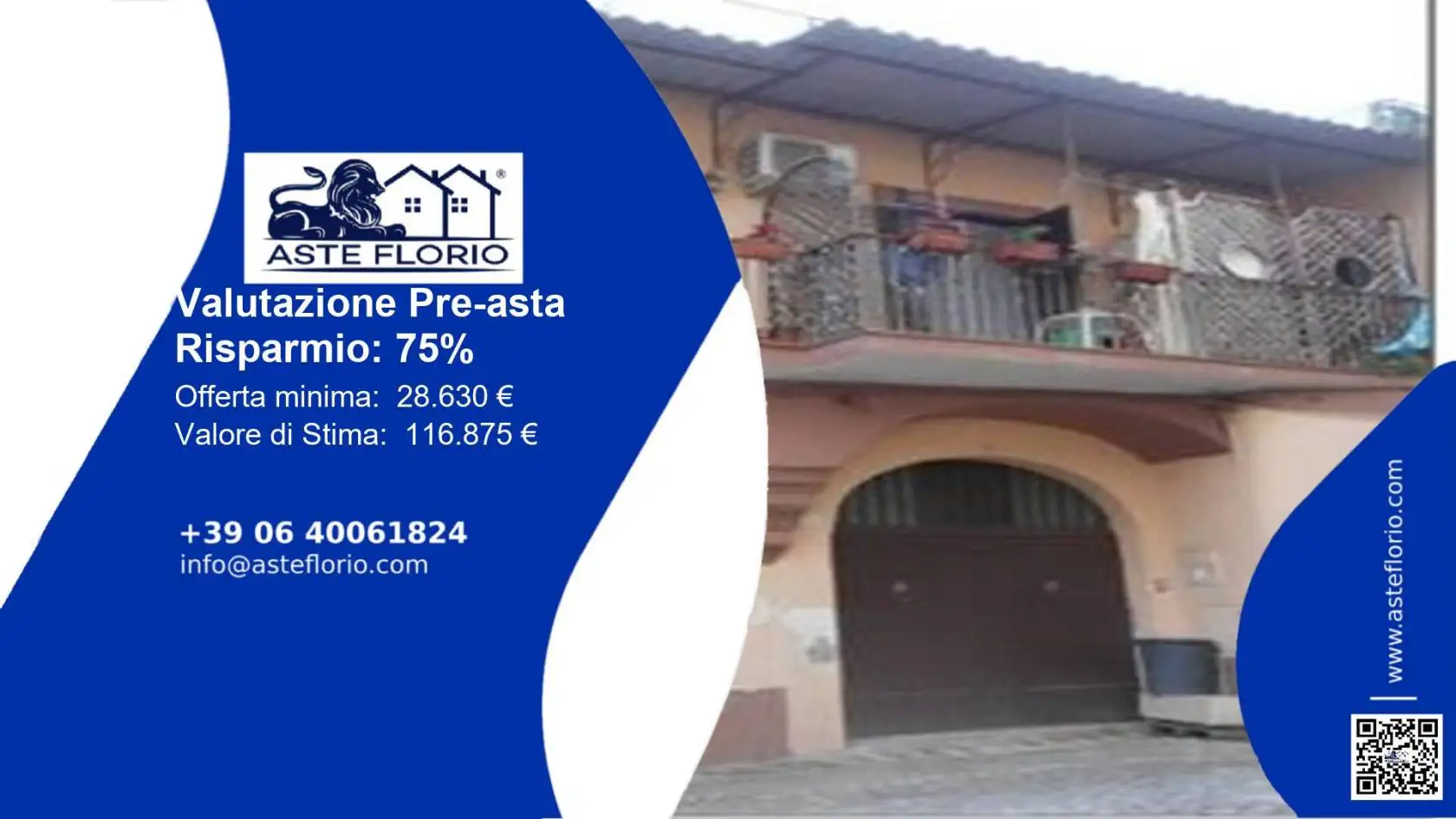 Appartamento in asta a Pastorano