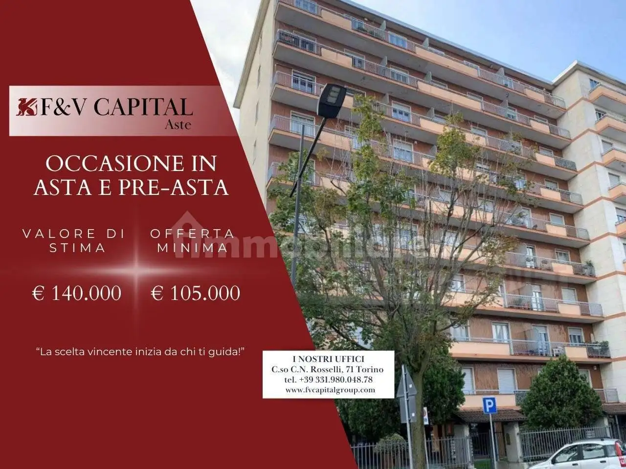 Appartamento in asta a Grugliasco