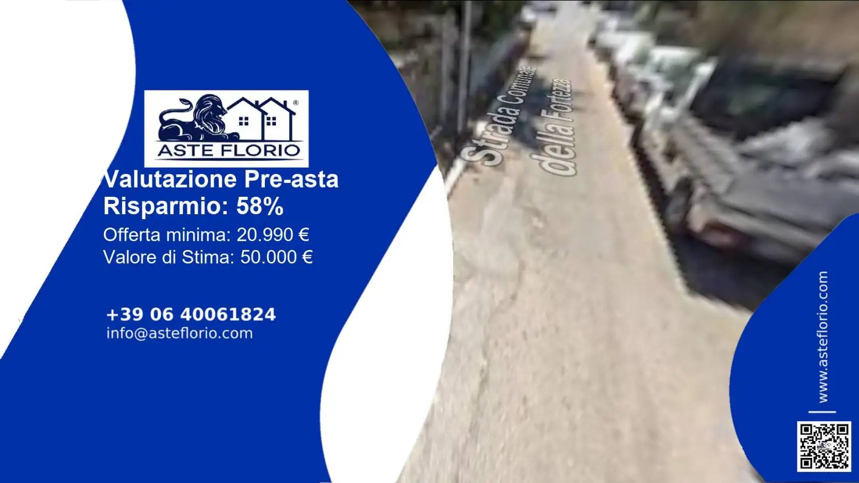 Appartamento in asta a Rocca di Papa