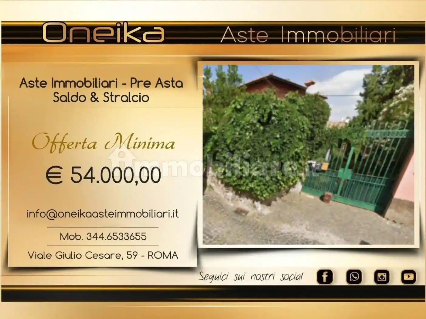 Appartamento in asta a Colonna