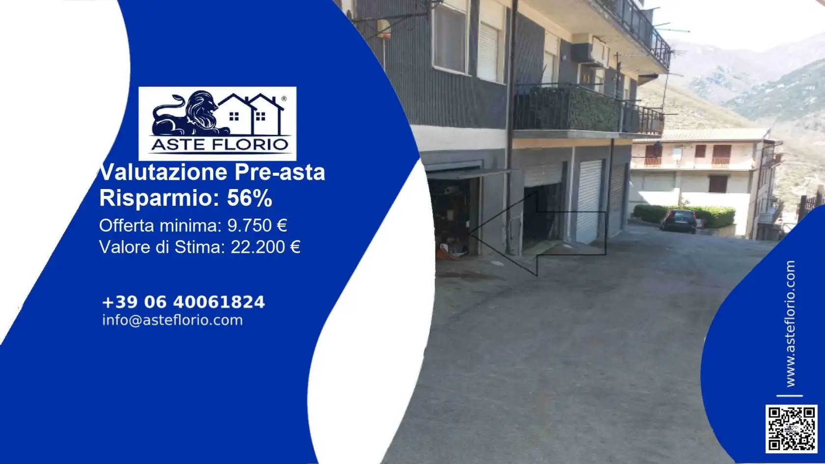 Appartamento in asta a Vallepietra