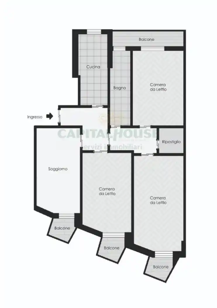 Quadrilocale viale Sarca 53, Ca' Granda, Milano - foto 5