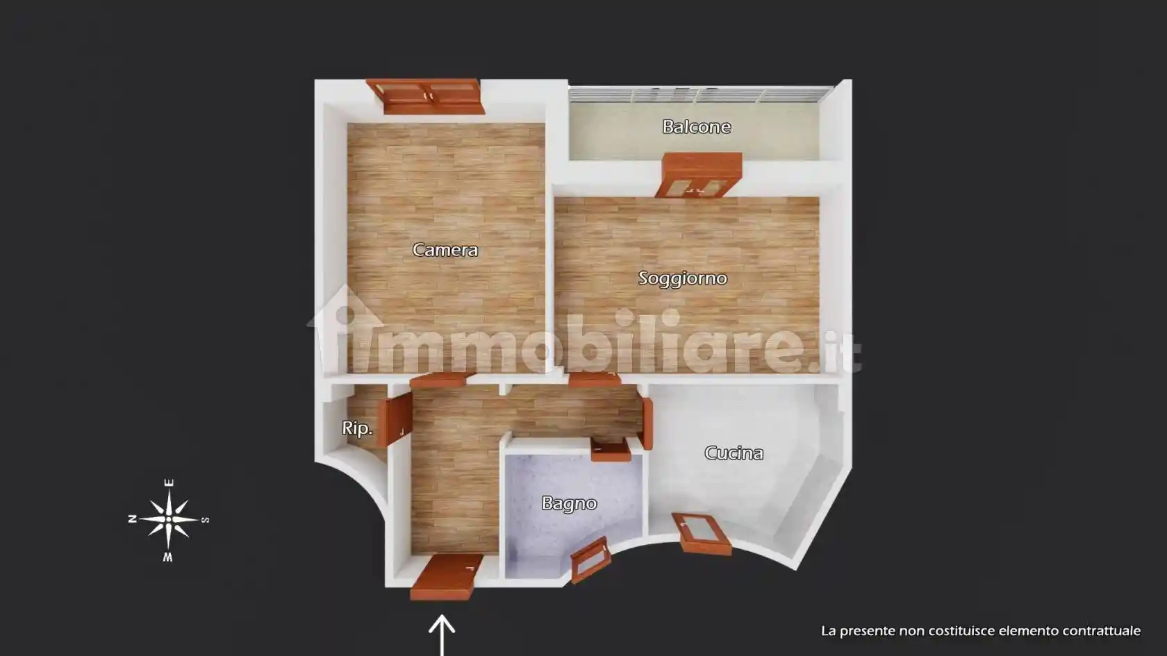 Bilocale via Gentile da Mogliano 190, Pigneto, Roma - foto 4