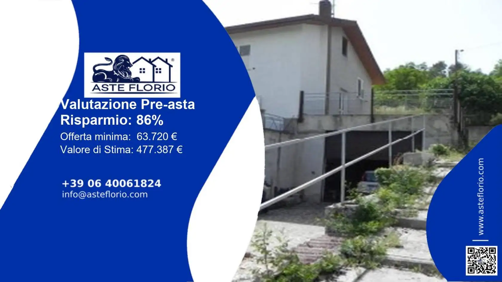 Villa in asta a Potenza