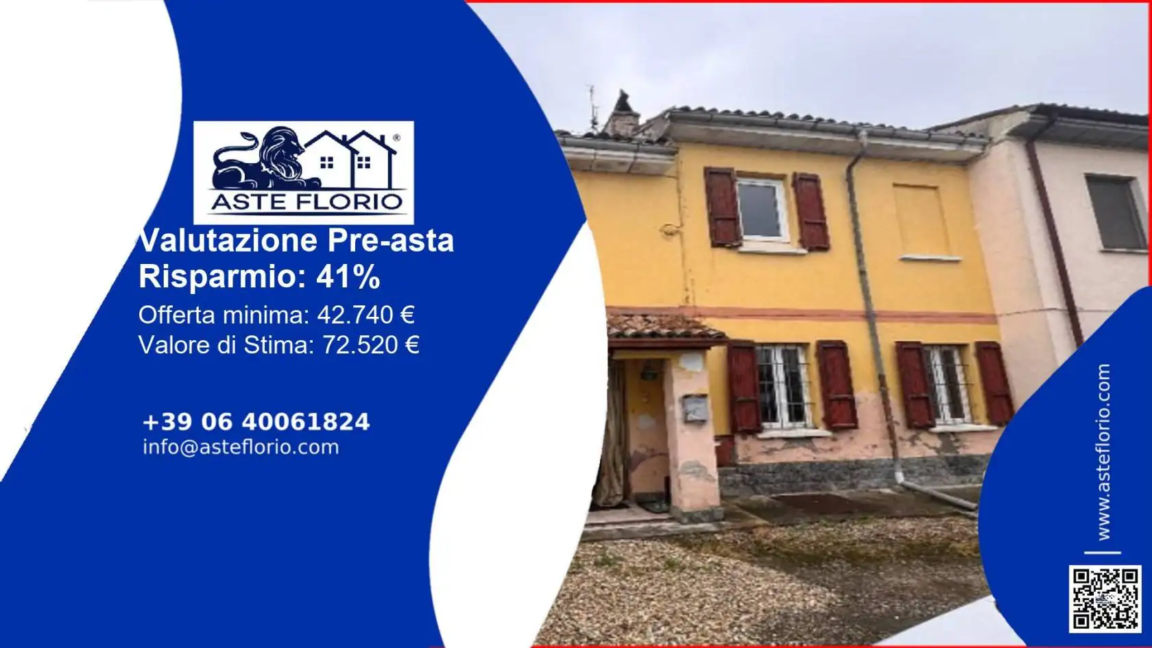Appartamento in asta a Pancarana