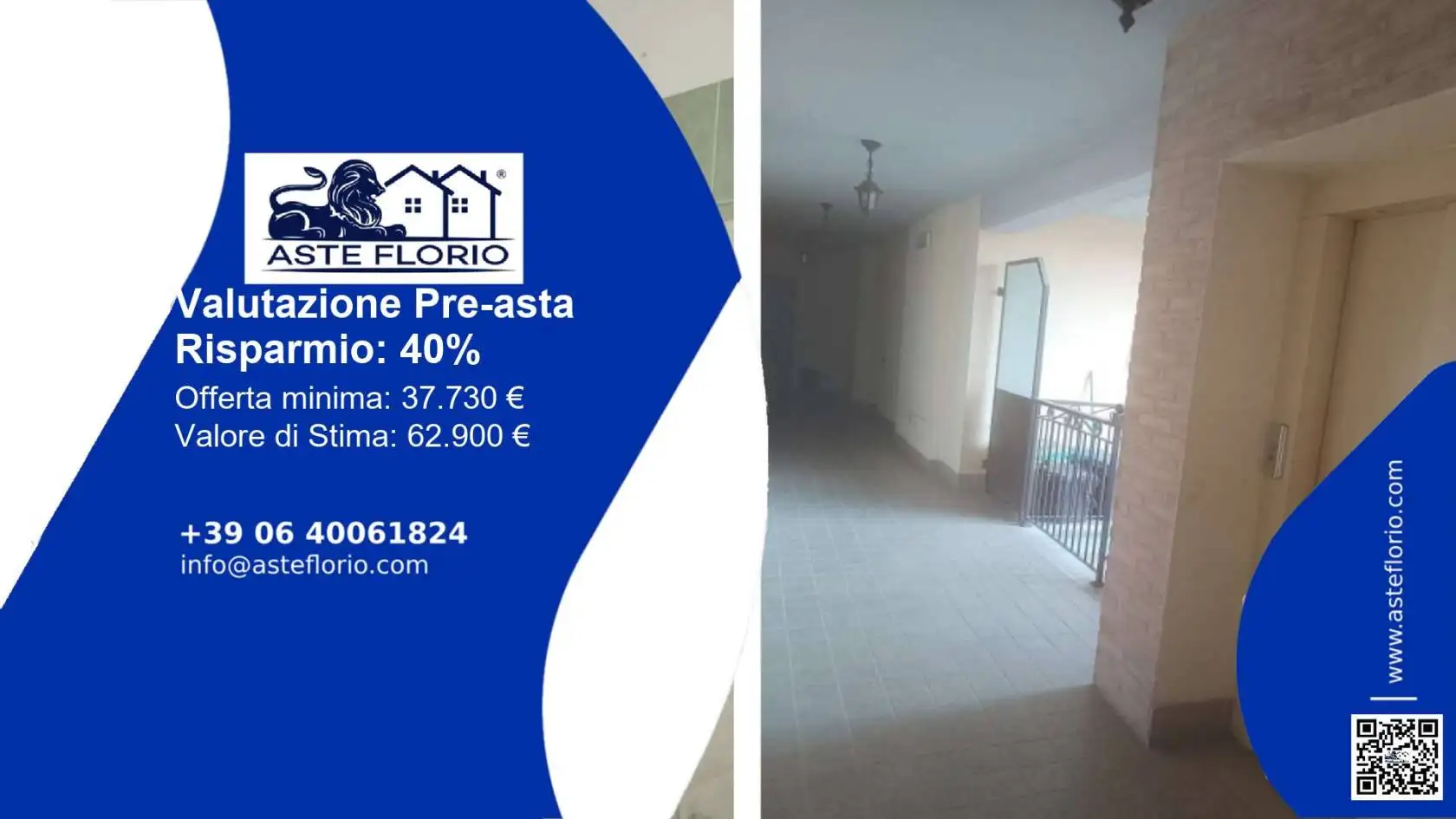 Appartamento in asta a Rignano Flaminio