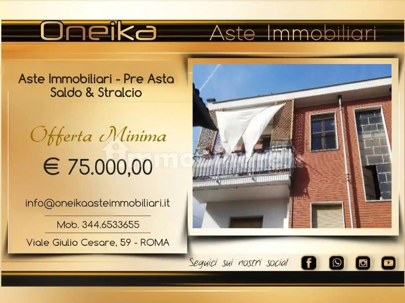 Appartamento in asta a Candiolo