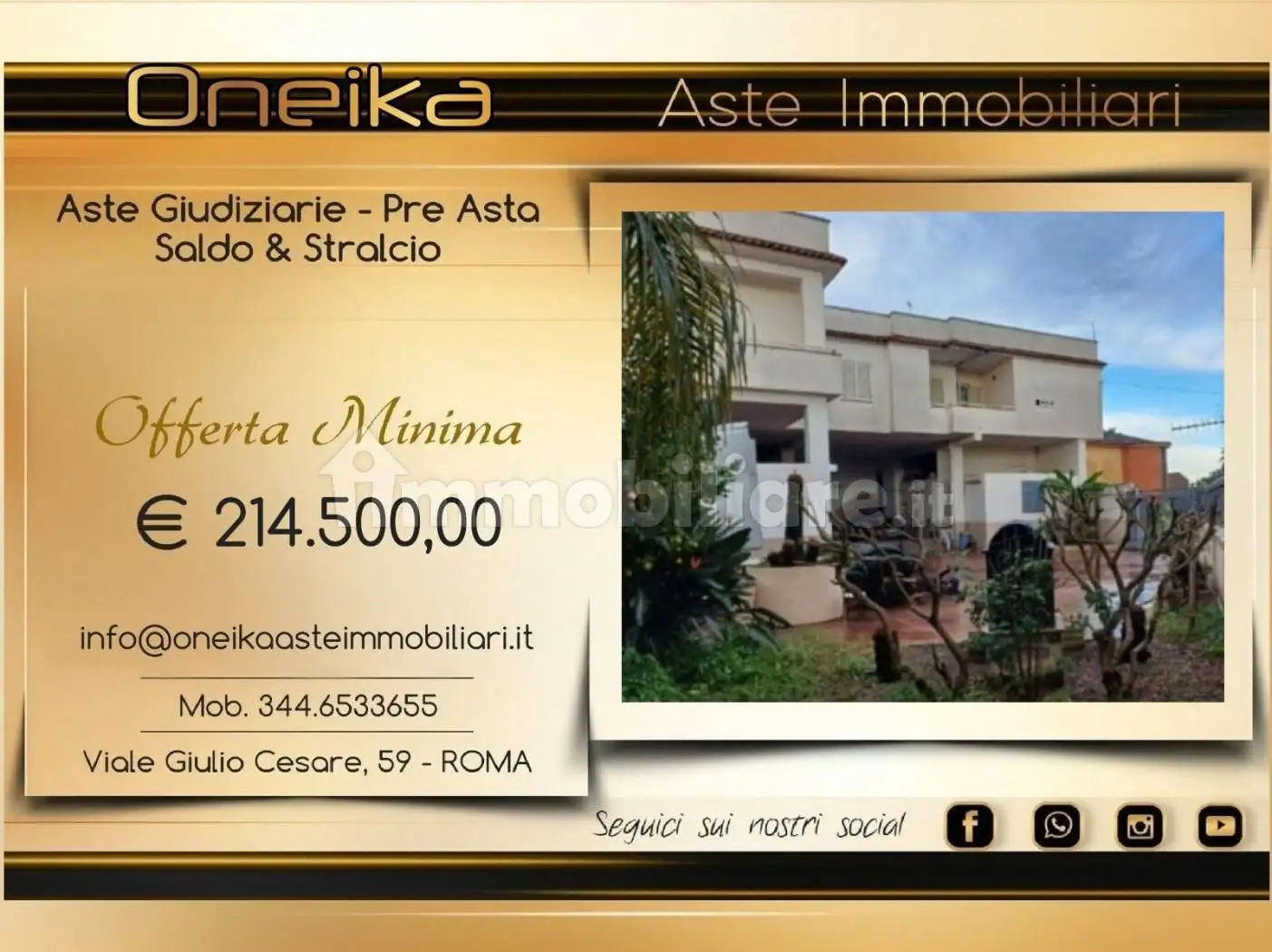 Appartamento in asta a Casapesenna