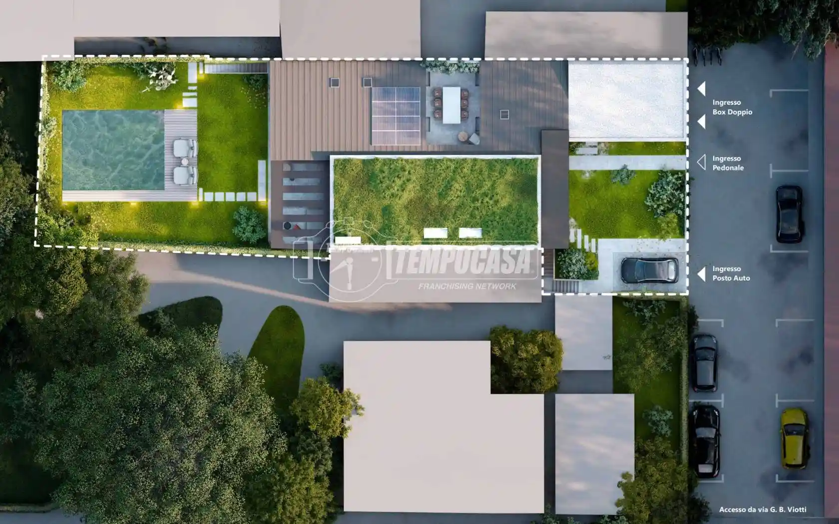 Villa unifamiliare via Giovanbattista Battista Viott 9, Cazzaniga - Ospedale, Monza - foto 2