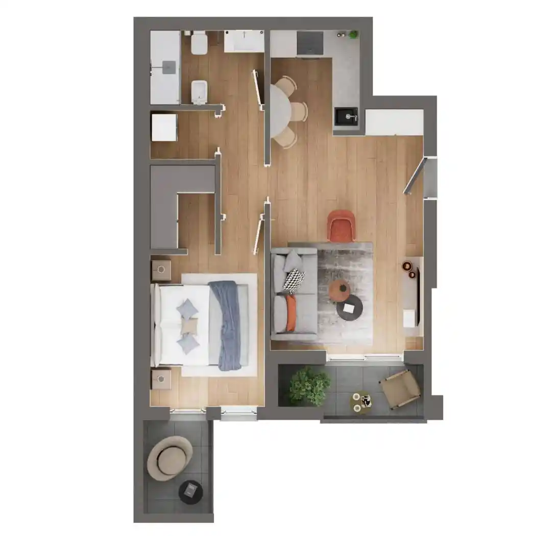 Bilocale viale Certosa 34, Certosa, Milano - foto 3