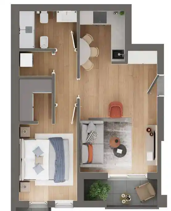 Bilocale viale Certosa 34, Certosa, Milano - foto 3