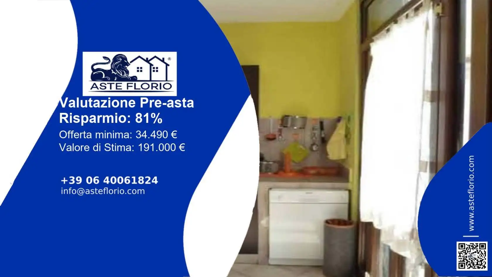 Villa in asta a Nettuno