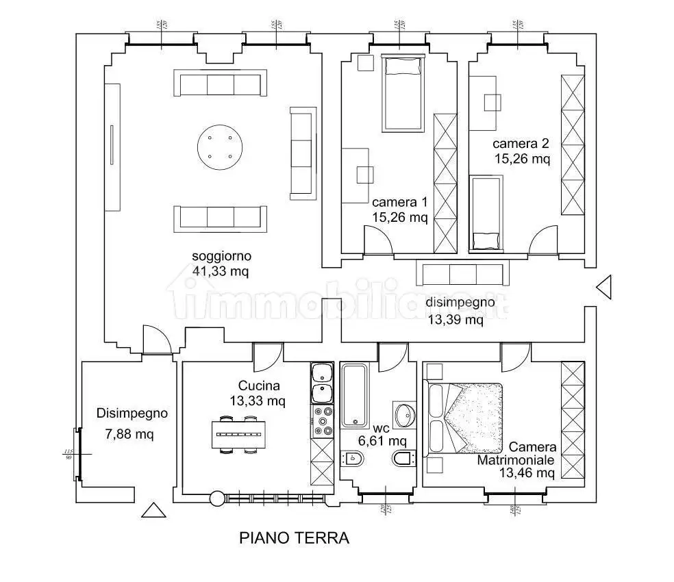 Appartamento in asta a Martinengo