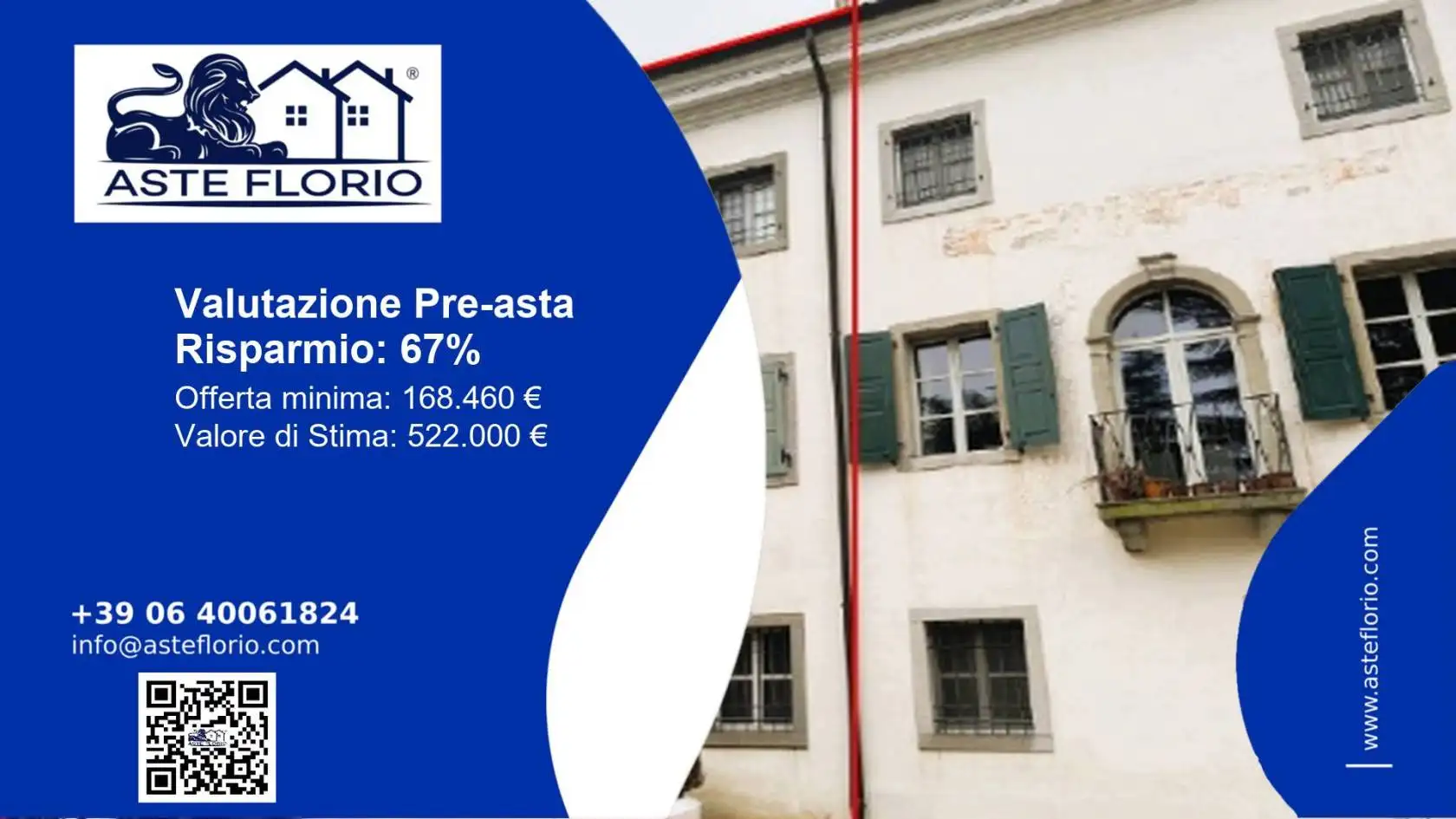 Villa in asta a Martignacco