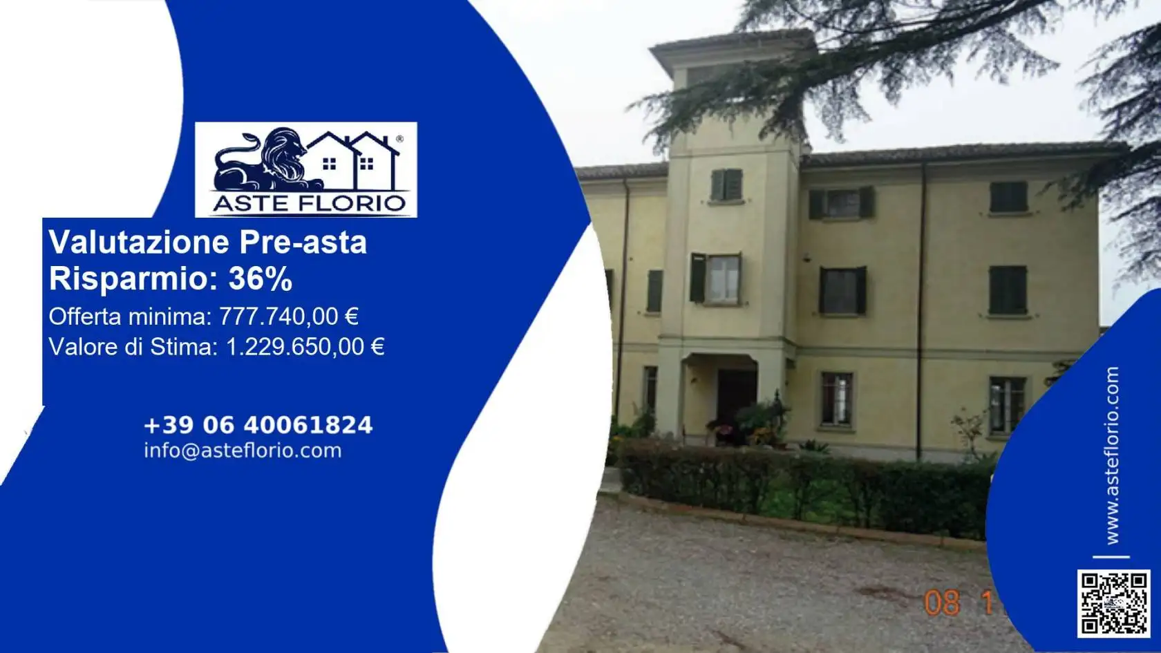 Villetta a schiera in asta a Montescano