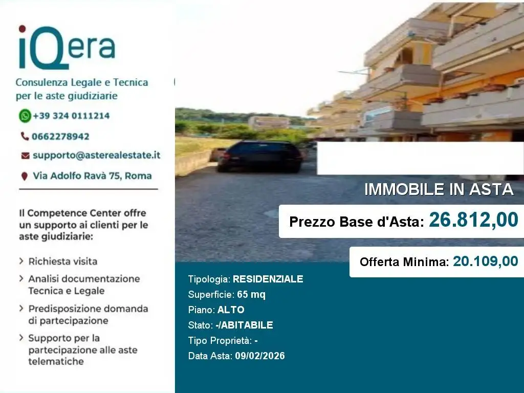 Appartamento in asta a Cassano delle Murge