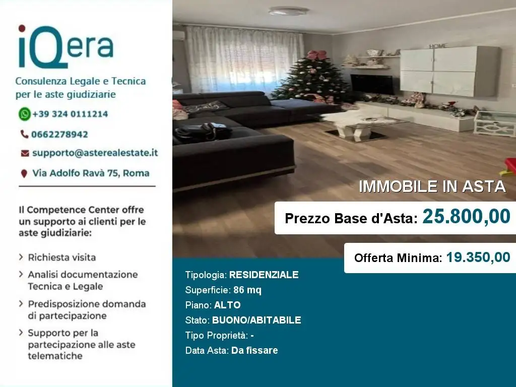 Appartamento in asta a Strongoli